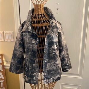 Vintage Floral Patterned Jacket